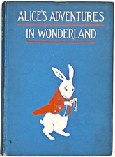 1907 First ALICE IN WONDERLAND Edition ALICE'S Adventures LEWIS CARROLL Antique picture
