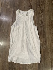Women’s Lululemon Open Back Tank White Estimated Size Small picture