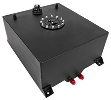 JEGS 15-Gallon Fuel Cell with Sending Unit [Black Powder-Coated Finish] picture