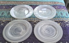 4 Pier 1 Alabaster Niveus White Swirl 11