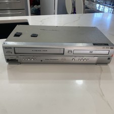 SERVICED Sanyo DVW-7100A 4-Head VCR VHS Recorder DVD VCR Combo No Remote picture