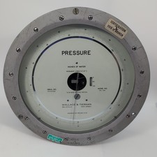 Large Wallace & Tiernan Pressure Meter Gauge FA145 - Inches of Water picture