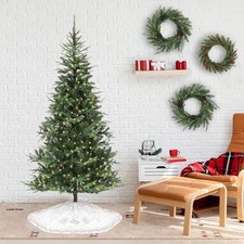 GREEN - PHILIPS 7.5' PRE-LIT CHRISTMAS TREE picture