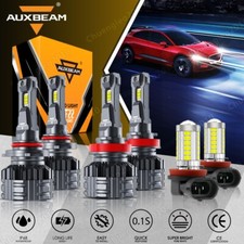 AUXBEAM F22 Series H11 9005 H11 LED Headlight High/Low Beam Fog Light White 110W picture