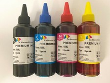 4X100ml Bulk Refill UV INK for Epson using # 664 Eco Tank ET-2500 ET-2550 picture