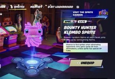 FN NEW Special Mythic MAX LEVEL  Bounty Hunter Klombo MASTERED YOU KEEP IT picture