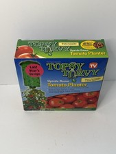 Topsy Turvy Upside Down Tomato Planter As Seen on TV Garden NEW SEALED picture