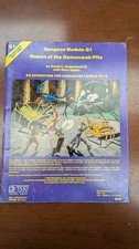 Advanced Dungeons & Dragons Module Q1 Queen of the Demonweb Pits 9035 D&D 1980 picture