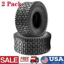 15x6.00-6 Lawn Mower Tire 15x6-6 Tractor Turf Tire 4 Ply Tubeless Set of 2 picture