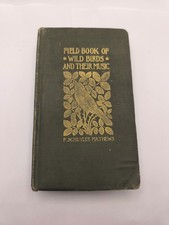 Vintage 1921 Field Book of Wild Birds and Their Music Schuyler Mathews Hardcover picture