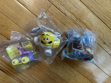 Vtg Wendy's Kids Meal Flintstones Tom Jerry Burger King Yellow m&M picture