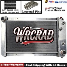 Aluminum Radiator for Chevrolet CHEVY Monza 1978 1979 1980 2.5 3.2 3.8 5.0 CC469 picture