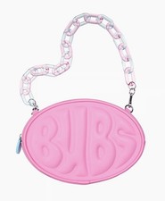BUBS x H&M Pink Makeup Bag Purse Candy Chain Crossbody Limited Edition picture