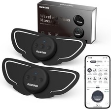 MASTOGO Dual Host Wireless TENS Unit Muscle Stimulator with APP Control Black picture