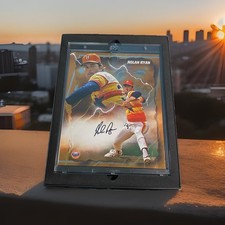 2024 Fanatics Under Wraps Emanate Nolan Ryan Autographed 8”x10” Signed /25 HoF picture