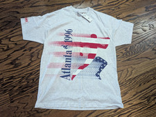 Vintage 1996 Atlanta Olympic Games Champion T SHIRT (XL) New NWT Olympics 1992 picture