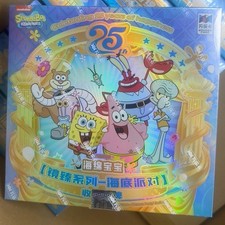 SpongeBob SquarePants TCG 25th Anniversary Sealed Collection Cards Box Gifts picture