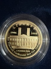 2006 San Francisco Old Mint $5 Proof Commemorative Gold Coin Earthquake Annivers picture