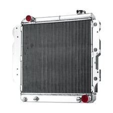 CC8101 4 Row Aluminum Radiator For Chevy V8 Swap TJ YJ 4.0L. picture