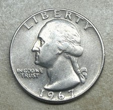 1967 Washington Quarter - Nice Circulated Coin -  picture