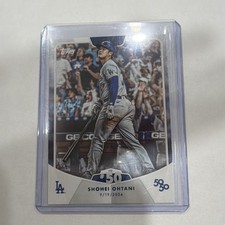 Topps 2024 50/50 Shohei Ohtani Base Set #100 Los Angeles Dodgers picture
