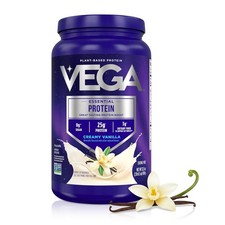 Vega Essential Protein – 25g Plant Based Protein Powder, Creamy Vanilla, Vega... picture