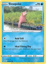 Slowpoke - 019/078 - Common (Near Mint) Pokemon Go - Water Pokémon picture
