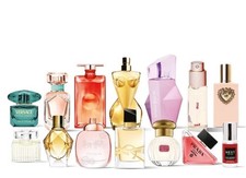 NEW 14 Pc ULTA The Bridal Edit Perfume Mini Bottles Set + Golden Bag 5-10mL NIB picture