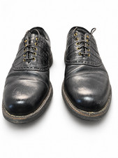 Footjoy Golf Shoes Mens 10 D vClassics Dry Premiere Black Leather 51716 picture