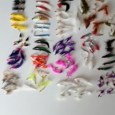 Fly Fishing Hand Tied Feather Streamer Lures, Multicolor, 50 Pack, Trout picture