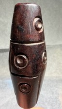 Tibetan Rare 11 Eye Asteroid Hand Carved Dzi Bead,Kundalini, Magnetic Talisman🔥 picture