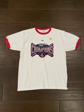 Vintage 2007 Boston Red Sox World Series Champions Ringer T-Shirt - Size XL picture