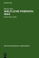 Weltliche Poemata: 1644 (Hardback) Deutsche Neudrucke / Reihe Barock picture