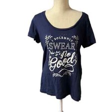 TORRID Harry Potter I Solemnly Swear That I Am Up to No Good Tee Shirt New picture