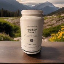 Isagenix Isalean Protein Shake MCT Cookies & Cream 29.1oz Exp: 05/2027 New picture