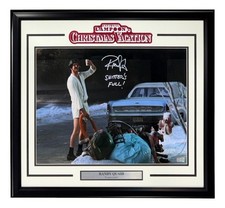 Randy Quaid Signed Framed 16x20 Christmas Vacation Photo Shitters Full Tristar picture