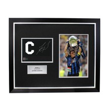 Javier Zanetti Signed Captain's Armband Framed With COA picture