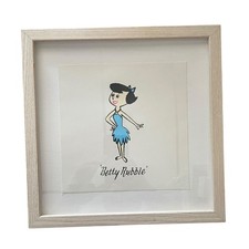 Betty Rubble The Flintstones Ed Benedict Design 1996 Framed Hanna-Barbera picture