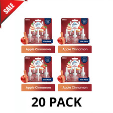 Glade PlugIns Scented Oil 10 Refills, Air Freshener, Apple Cinnamon, 20x0.67oz picture