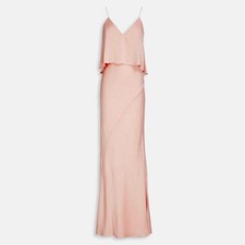 NWT Shona Joy Luxe Bias Frill Slip Dress - size 6 picture