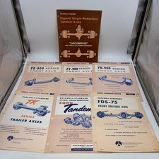 1961-72 Rockwell Standard Axle Engineering Bulletin Lot Truck Trailer 7pc picture