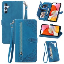Fr Samsung Galaxy A13 A14 A15 A25 A26 5G Leather Wallet Stand Shockproof Case US picture