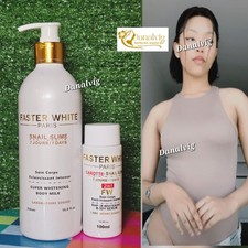 Faster White Snail Slime Body Lotion& Serum  picture
