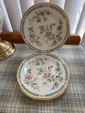 4 Lenox “Morning Blossom” 8 in. Salad / Dessert plates  - Gorgeous & HTF picture