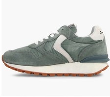 NWT VOILE BLANCHE PARIS Race Sneaker in Sage-Off White - Size 8 picture