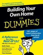Building Your Own Home For Dummies - Paperback By Daum, Kevin - GOOD picture