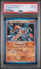 2013 Landorous BW79 Black Star Promo Cosmos Holo ✨ NEW CERT ✨ LOW POP ✨ PSA 6 picture