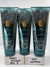 Bath & Body Works 3PCS DISNEY PRINCESS JASMINE ULTIMATE HYDRATION BODY CREAM 8oz picture