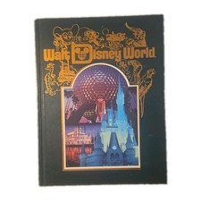 Vintage 1986 Walt Disney World Souvenir Hardcover Book Collectible picture