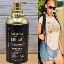 European White Half-C Organic Lightening Body Milk. 5 Days ACTION 👌 SPF50 500ml picture